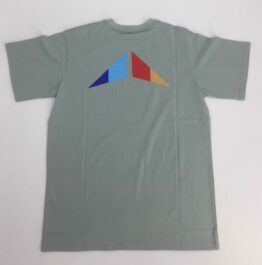 Crupie Delta Dots Logo T-Shirt-Grey