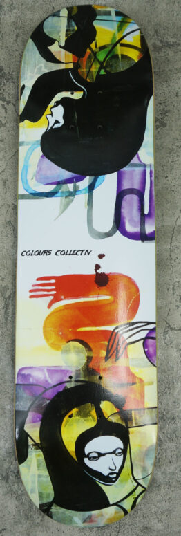 Colours Collectiv Premium Maple Deck Will Barras: Grunge Queen of Hearts