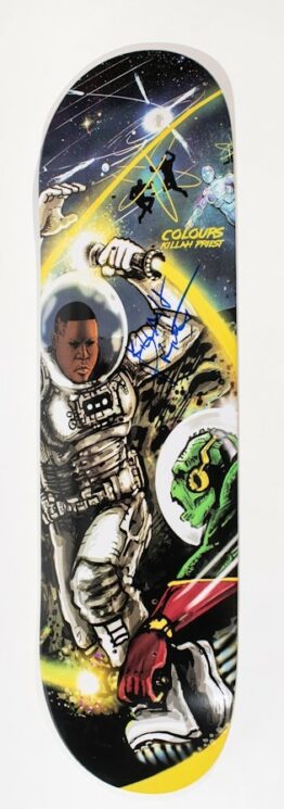 SIGNED Killah Priest Planet of the Gods Colours Collectiv pro ply deck